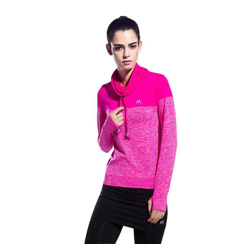 Ladies Long Sleeve Fitness Shirt