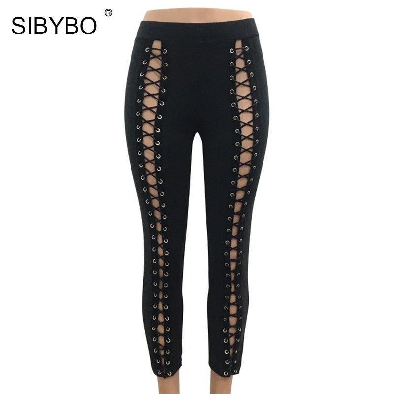 Ladies Lace Up Legging