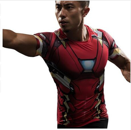 Men's Graphic Compression Shirt