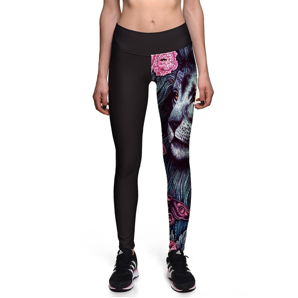 Ladies Alice in Wonderland Fitness Leggings