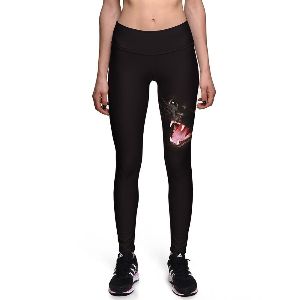 Ladies Alice in Wonderland Fitness Leggings