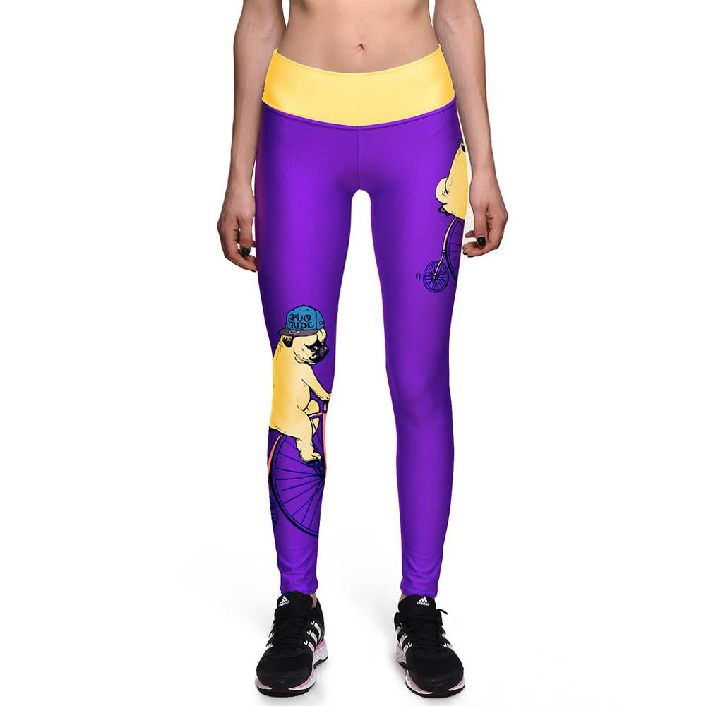 Ladies Alice in Wonderland Fitness Leggings