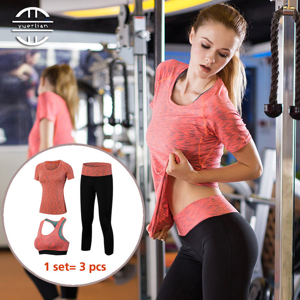 Ladies 3pcs Fitness Suit