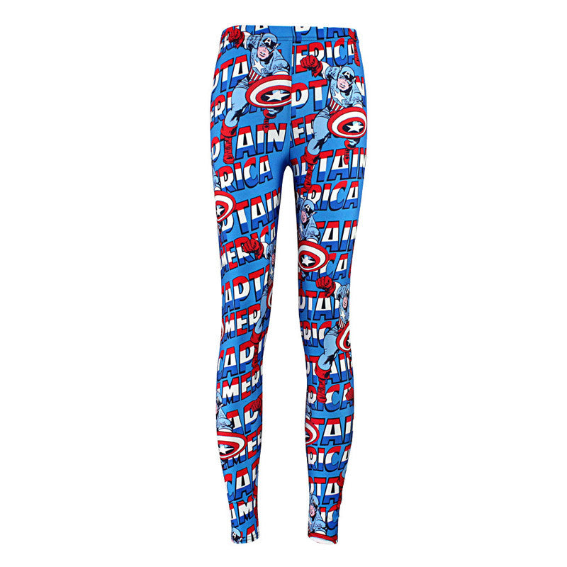 Ladies Superhero Fitness Legging