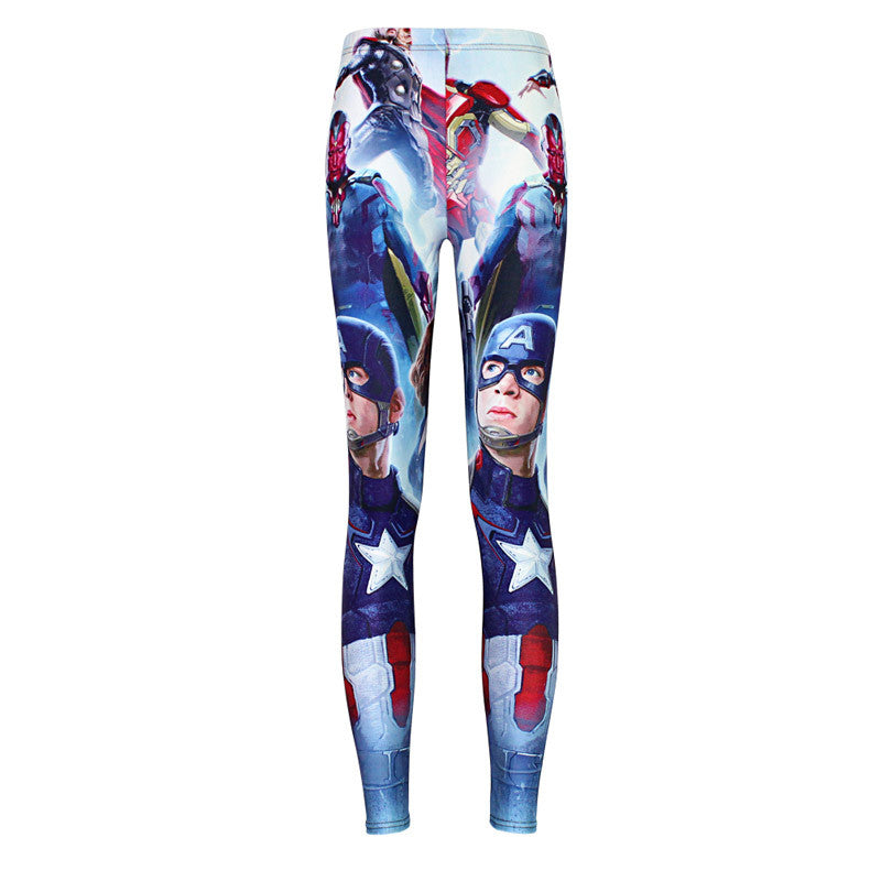 Ladies Superhero Fitness Legging