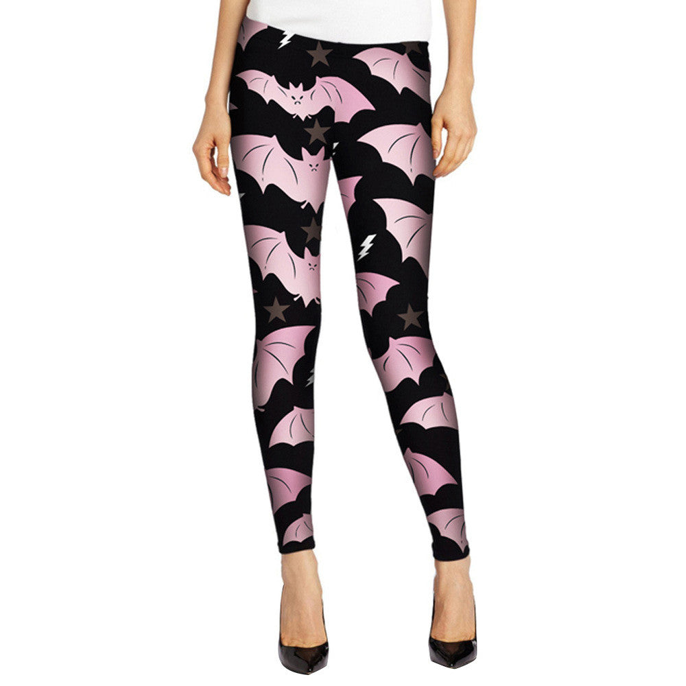 Ladies Alice in Wonderland Fitness Leggings