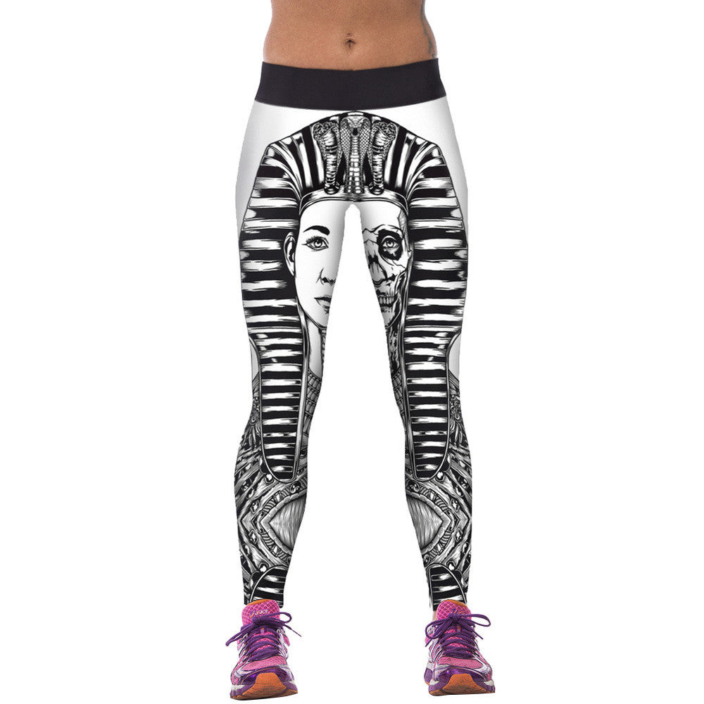 Ladies Alice in Wonderland Fitness Leggings