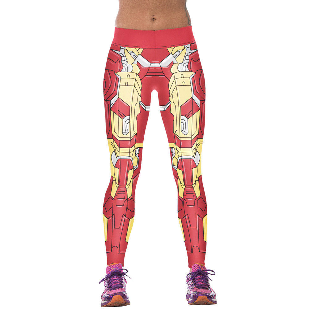 Ladies Alice in Wonderland Fitness Leggings