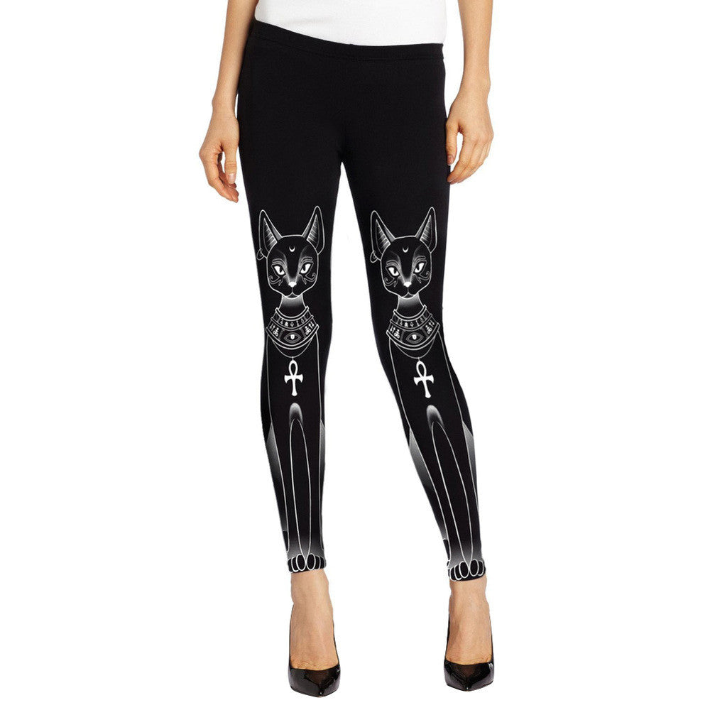 Ladies Alice in Wonderland Fitness Leggings