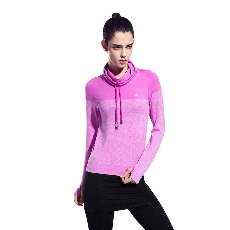 Ladies Long Sleeve Fitness Shirt