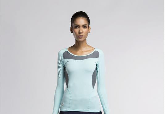 Ladies Long Sleeve Fitness Shirt