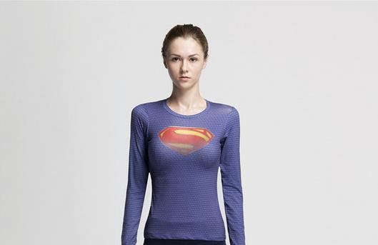 Ladies Long Sleeve Fitness Shirt