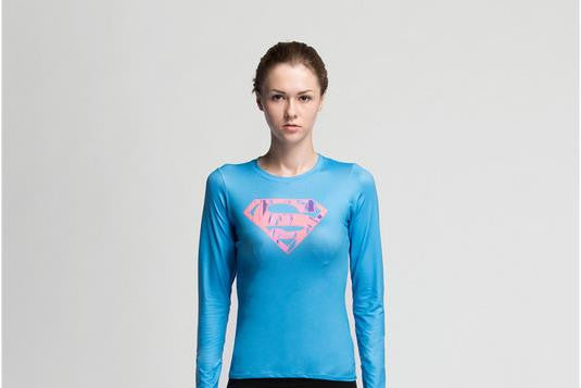 Ladies Long Sleeve Fitness Shirt