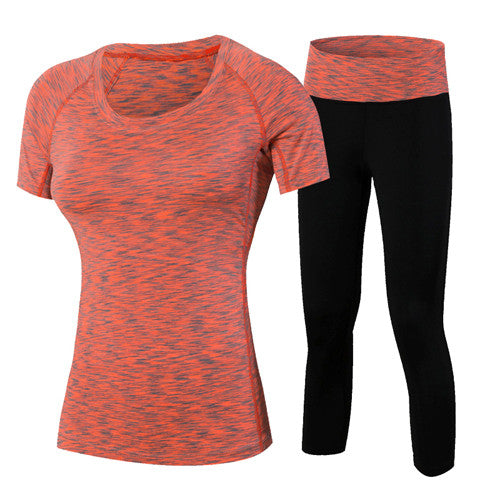 Ladies Fitness Suit (2pcs, top and bottom)