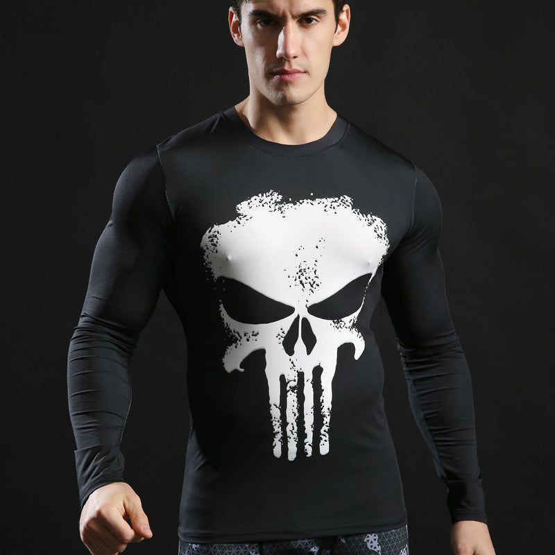 Men's Comic Fitness Compression Shirt