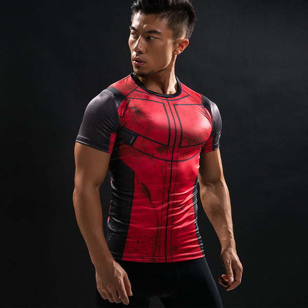 Men's Graphic Compression Shirt