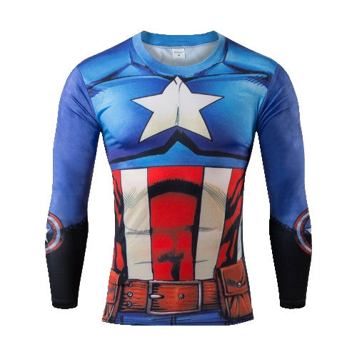 Mens Marvel/DC Compression Shirt