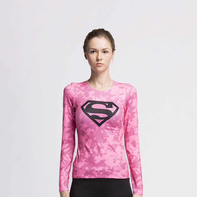 Ladies Compression Fitness Shirt