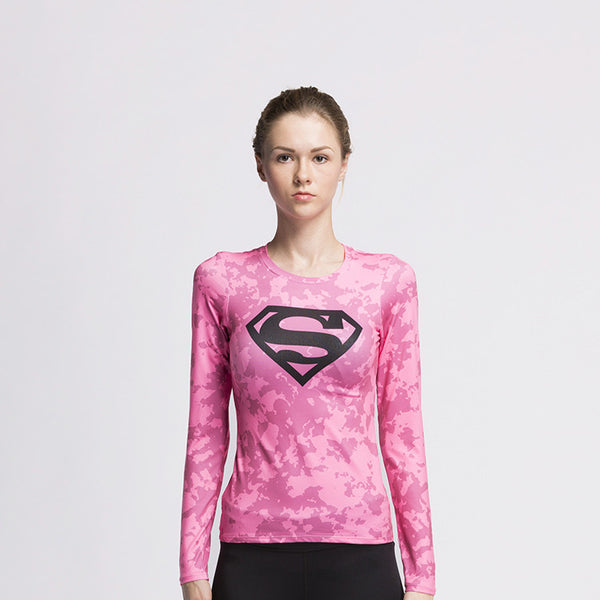 Ladies Compression Fitness Shirt