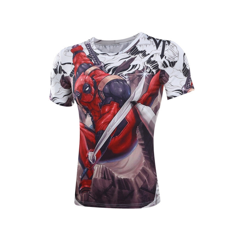 Mens Marvel/dc Compression Shirt