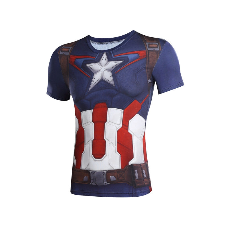 Mens Marvel/dc Compression Shirt