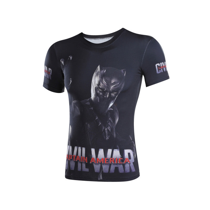 Mens Marvel/dc Compression Shirt