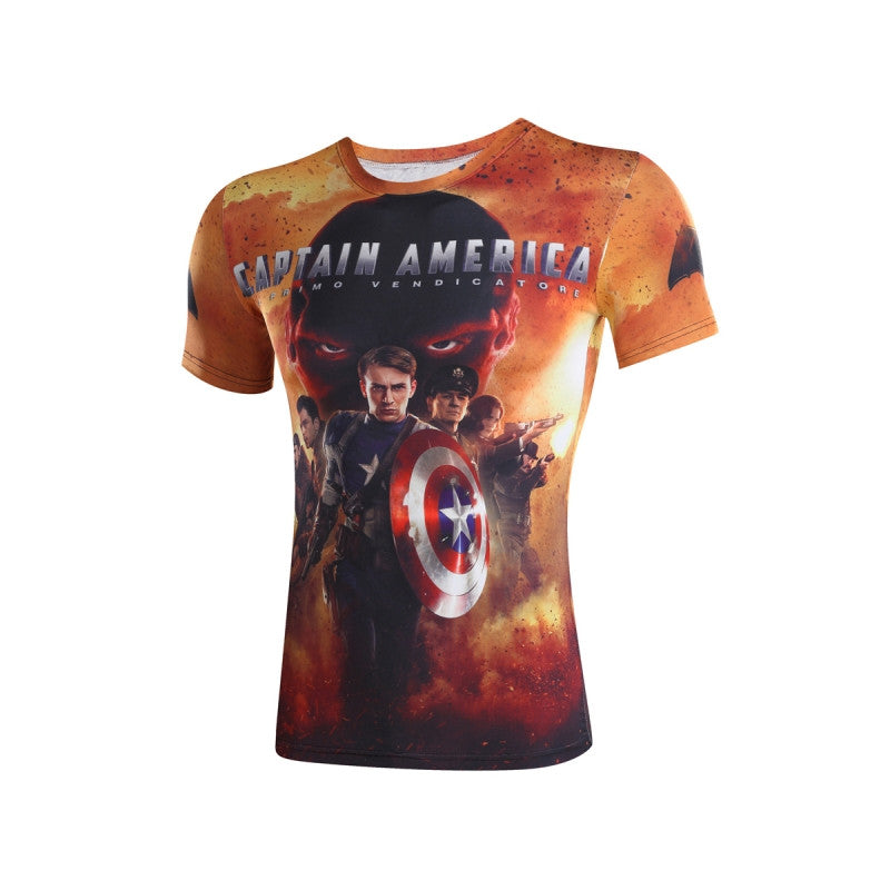 Mens Marvel/dc Compression Shirt